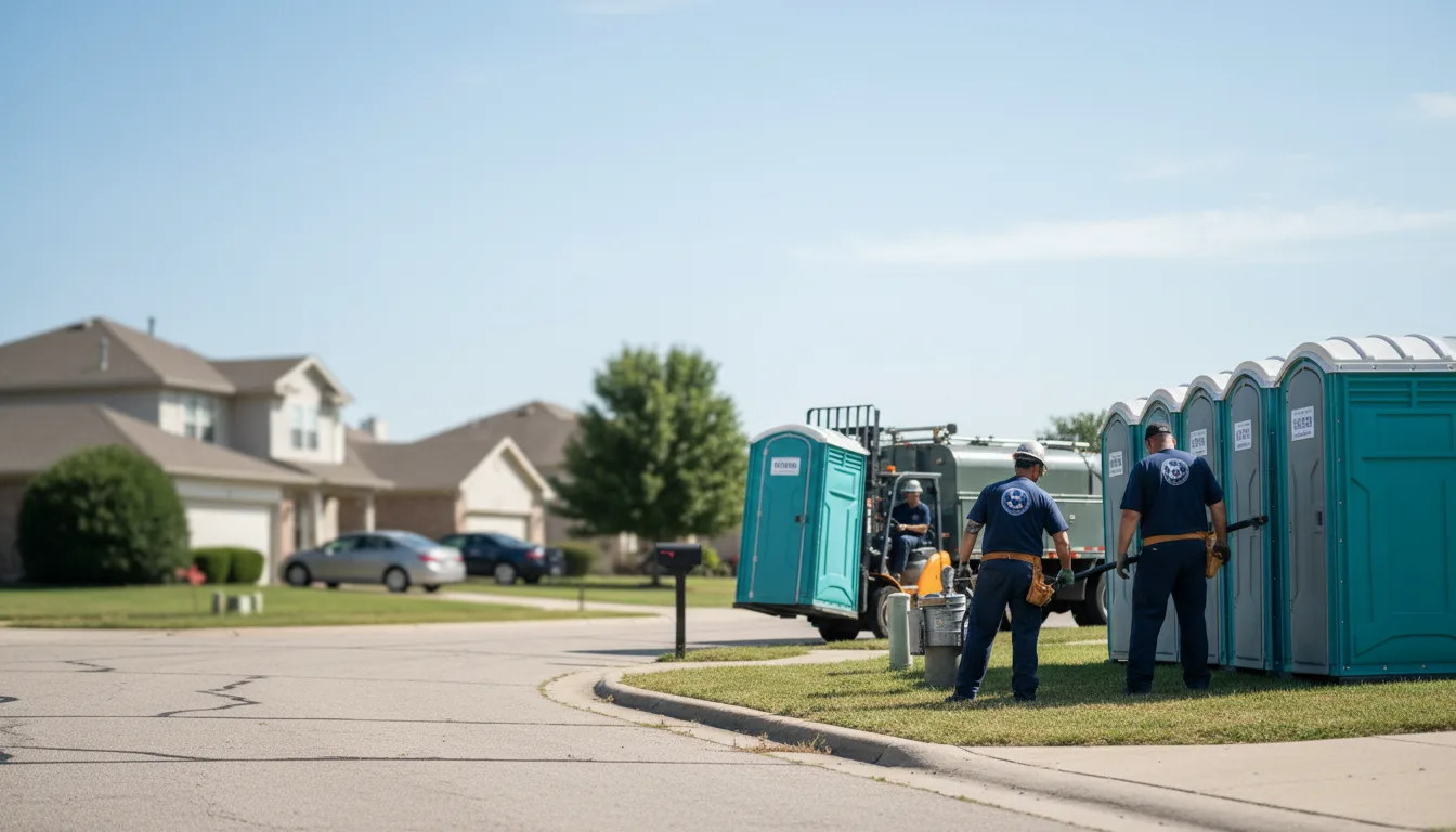 Porta Potty Rental in Dunlap, IL near me
